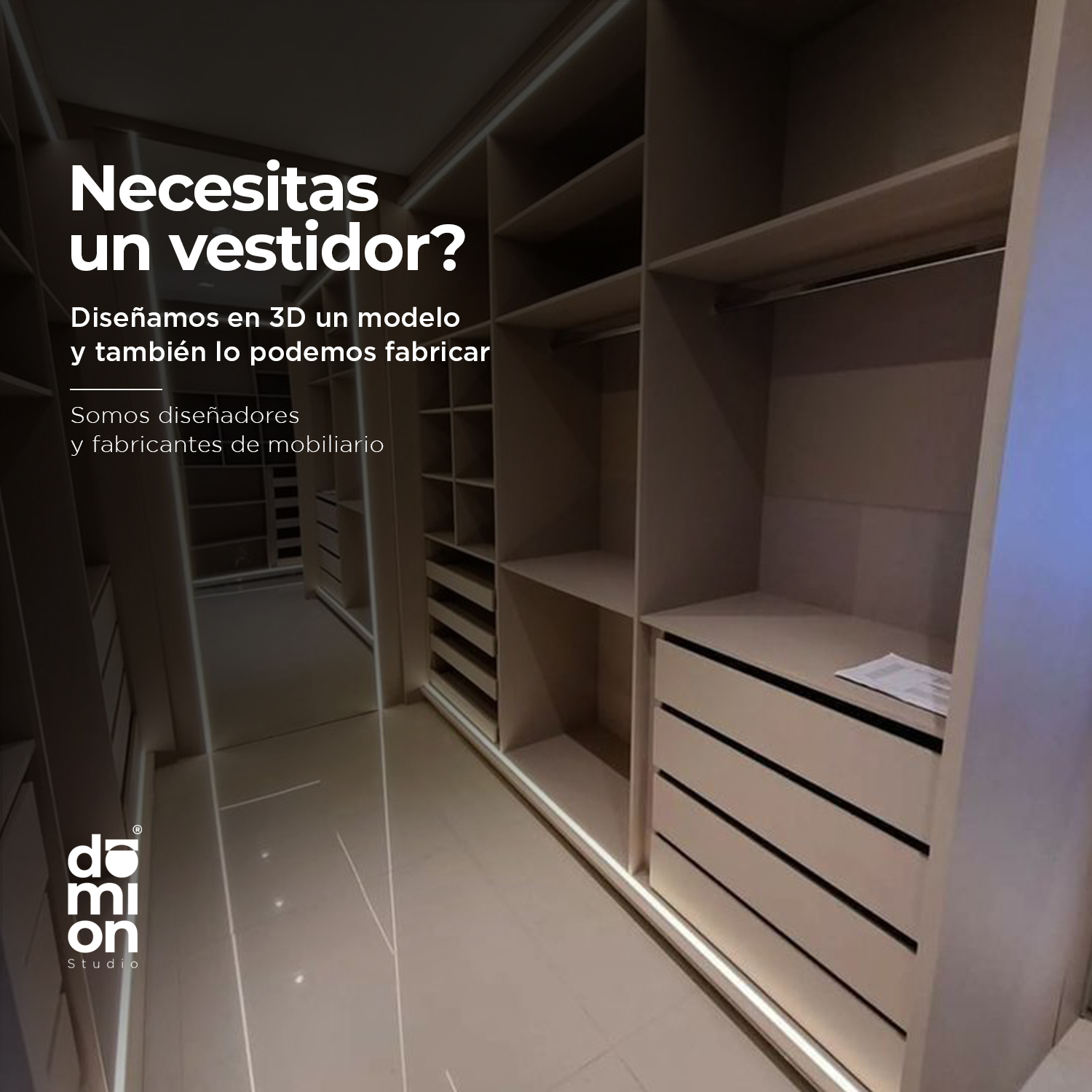 Vestidores a medida DOMION